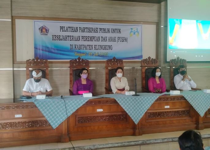 Pelatihan Partisipasi Publik Untuk Kesejahteraan Perempuan dan Anak (PUSPA) 2022