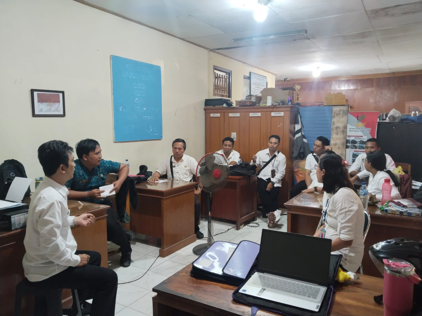 Dinas Sosial P3A Gelar Rapat Operator SIKS-NG Bersama Pendamping PKH Tindak Lanjut Verifikasi Calon KPM Program BLTS Kesra